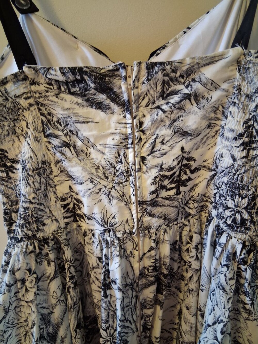 VINTAGE! RARE! Retro Go-Lightly Swing Dress, XL - Picture 6 of 8